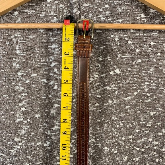 Men's Belts Genuine Leather Casual Dress Jeans Belts for Men 38 29607 - Picture 6 of 7